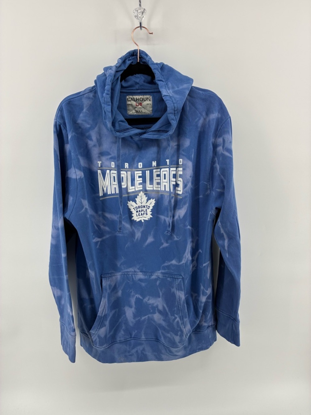 Calhoun Toronto Maple Leafs Blue Tie Dye Sweater